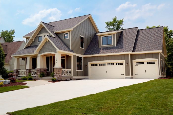house with garage